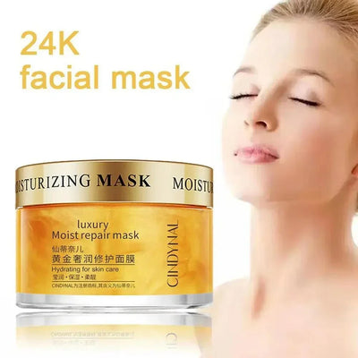 24K Gold Face Cream for radiant, hydrated, and firm skin.
