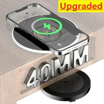 Upgraded VIKEFON wireless charging pad with quick charge capability, TYPE-C data transmission, and CE, RoHS certification.