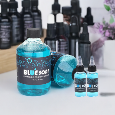 Blue Soap Cleaning & Soothing Solution